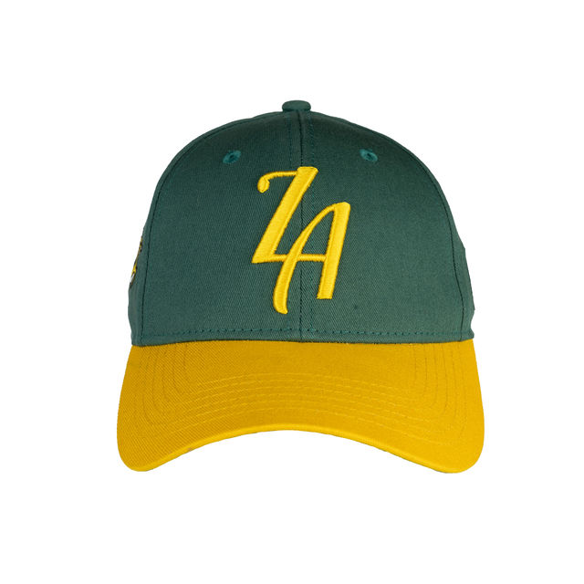 ZA Cap Green Gold front Caps