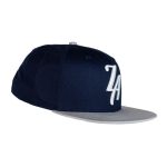 ZA Cap NavyBlue Grey rightside Caps