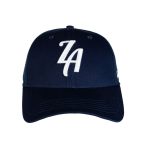 ZA Cap NavyBlue White front Caps