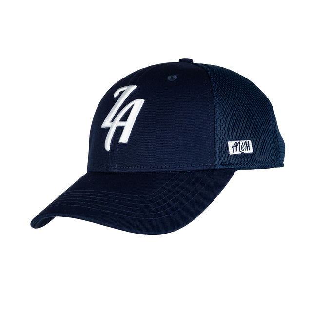ZA Cap NavyBlue White leftside Caps