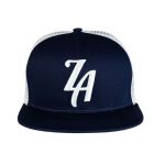 ZA Cap NavyBlue Whitemesh front Caps