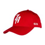 ZA Cap Red White Leftside Caps