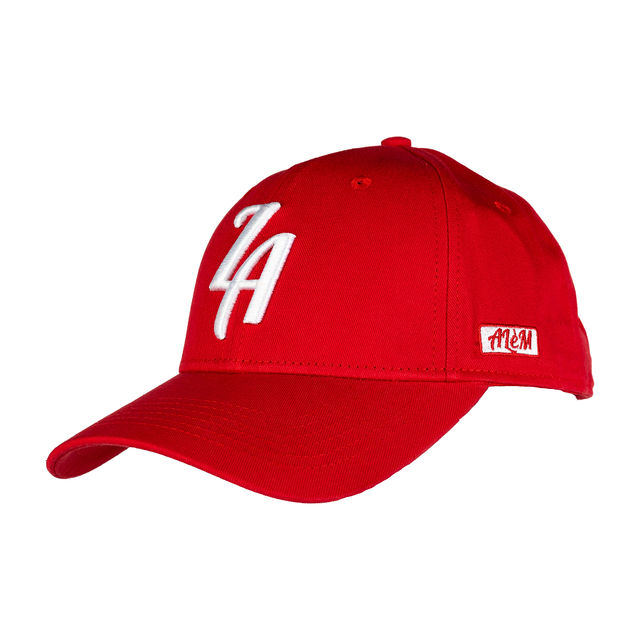ZA Cap Red White Leftside Caps